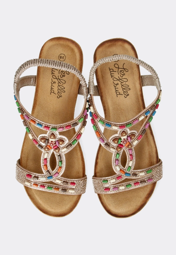 SANDAŁY DAMSKIE LES FILLES DU SUD XHL230519-17