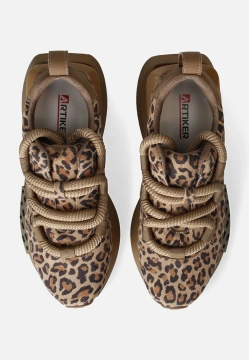 SNEAKERY DAMSKIE W PANTERKĘ ARTIKER 55C0135