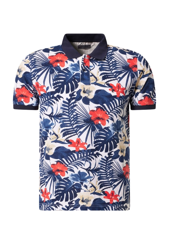 POLO MĘSKIE W KWIATY PIERRE CARDIN C5 20974 2075