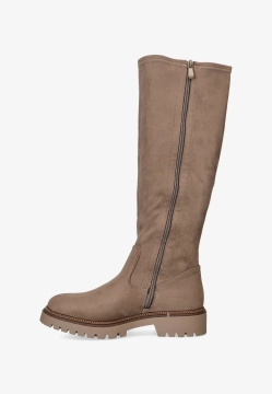 KOZAKI DAMSKIE NA PŁASKIM OBCASIE CLYO TW25W 6223010