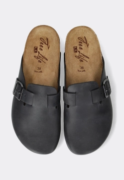 SKÓRZANE KLAPKI DAMSKIE FREE LIFE 890009D