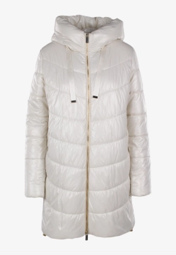 PIKOWANA KURTKA DAMSKA Z KAPTUREM FAN LEATHER 594