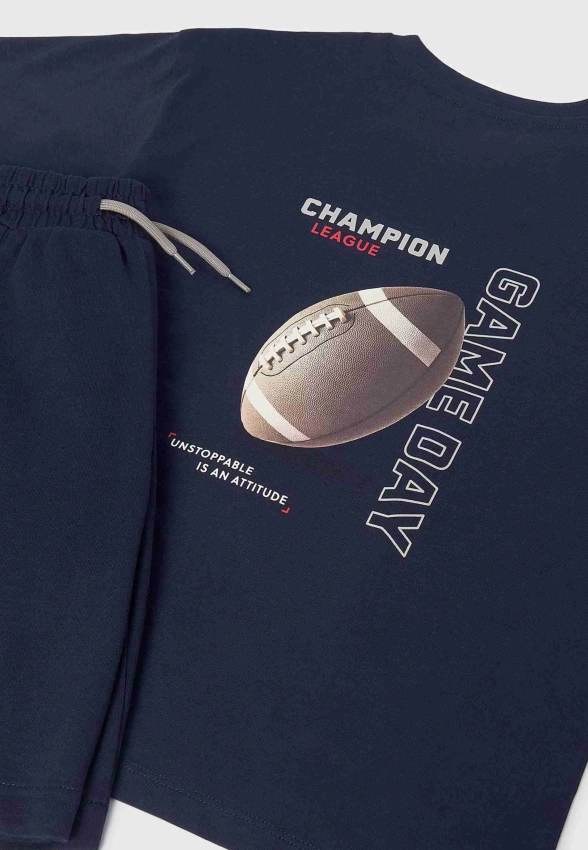 KOMPLET CHŁOPIĘCY T-SHIRT KRÓTKIE SPODENKI MAYORAL 6689