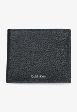 SKÓRZANY PORTFEL MĘSKI SKŁADANY NA PÓŁ RFID CALVIN KLEIN LV04D1138GC
