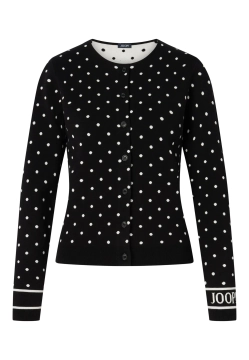 SWETER DAMSKI KARDIGAN ZAPINANY NA GUZIKI W KROPKI JOOP! 30100452