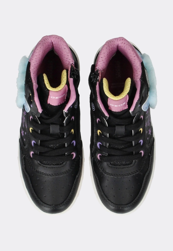 SNEAKERSY DZIEWCZĘCE ZA KOSTKĘ GEOX J368WC 054AS