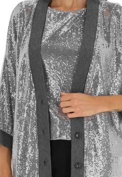 MARYNARKA DAMSKA Z CEKINAMI EKS 94896