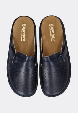 SKÓRZANE PANTOFLE MĘSKIE SANOFIT 828249-4