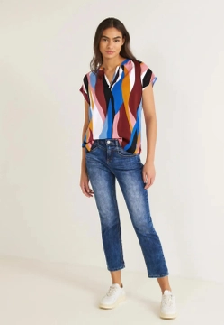 BLUZKA DAMSKA  Z NADRUKIEM STREET ONE 5 344004