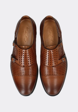 SKÓRZANE PÓŁBUTY MĘSKIE MAIN & LAND A509