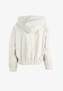 SZTRUKSOWA KURTKA DAMSKA Z KAPTUREM HAILYS XSHE-2410105C