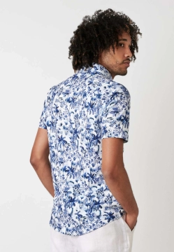 KOSZULA MĘSKA Z KRÓTKIM RĘKAWEM DESOTO 81032-3