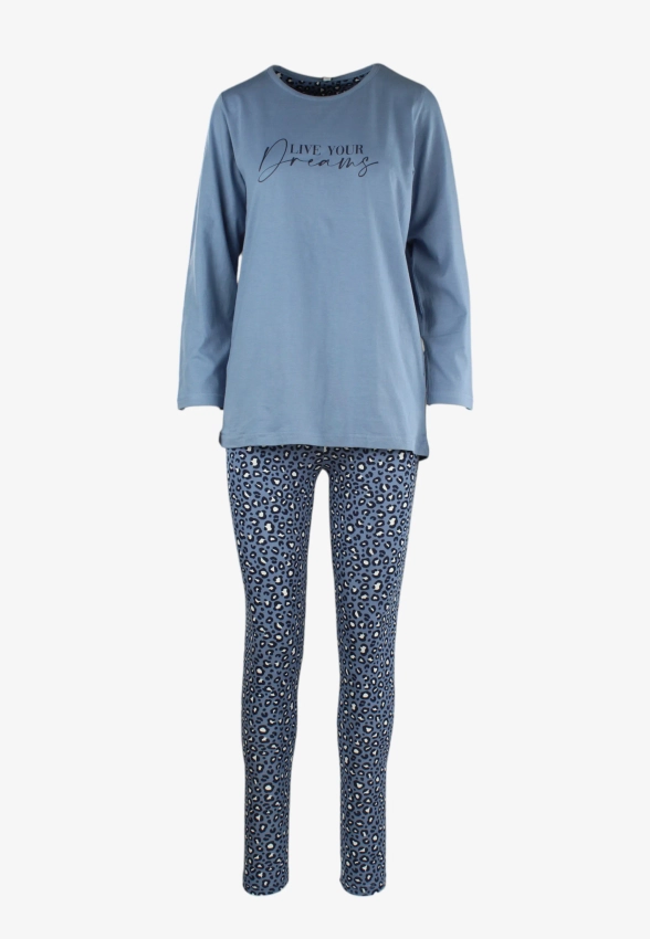 BAWEŁNIANA PIŻAMA DAMSKA COMTESSA 252328