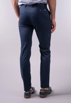 MATERIAŁOWE SPODNIE MĘSKIE BUGATTI 4890 36301