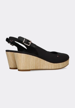 SANDAŁY DAMSKIE NA KOTURNIE TOMMY HILFINGER FW0FW04788