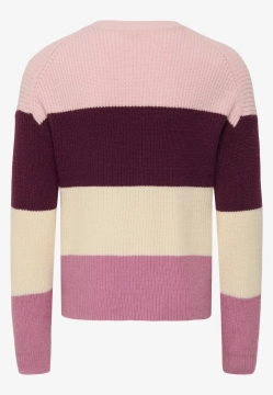 SWETER DZIEWCZĘCY W PASY ONLY 15207169