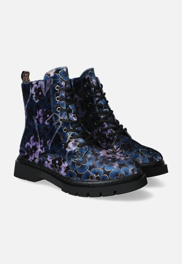 TRZEWIKI DAMSKIE Z KWIATOWYM WZOREM ARTIKER 57C1052