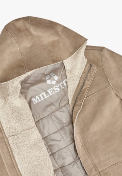 DŁUGI PŁASZCZ KOŻUCH MĘSKI MILESTONE 531624 21330