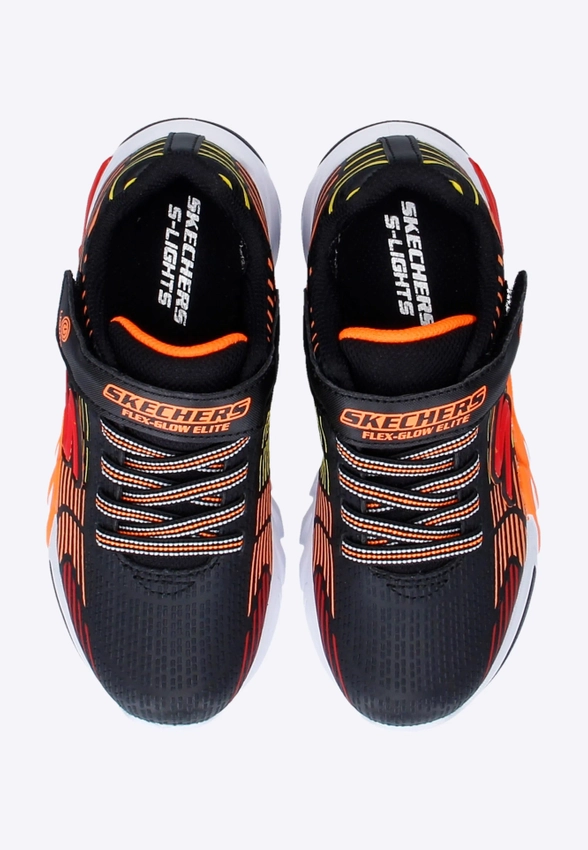 PÓŁBUTY SPORTOWE ZE ŚWIECĄCĄ PODESZWĄ SKECHERS 400135LBKMT