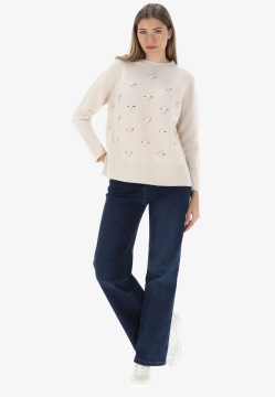 WEŁNIANY SWETER DAMSKI UNA SU 10 294