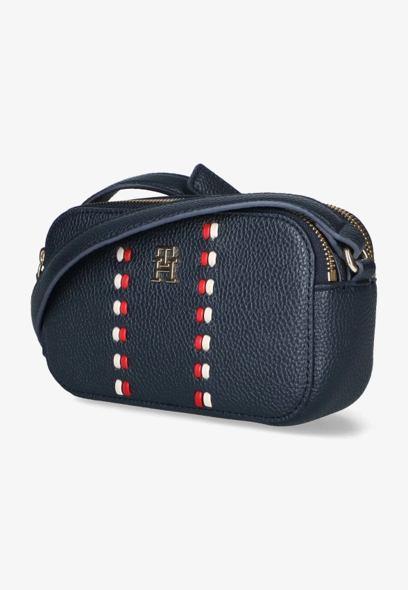 MAŁA TOREBKA DAMSKA DWUKOMOROWA TOMMY HILFIGER AW0AW18153C