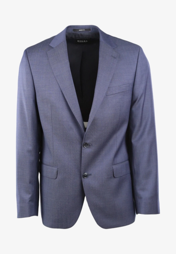 KLASYCZNA JEDNORZĘDOWA MARYNARKA MĘSKA Z WEŁNY DUNCAN NOS DIGEL DUN-0099820