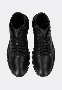 TRZEWIKI DAMSKIE ZE SKÓRY LICOWEJ VICTIM B-4994P