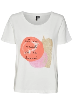 T-SHIRT DAMSKI Z KRÓTKIM RĘKAWEM VERO MODA 10284321