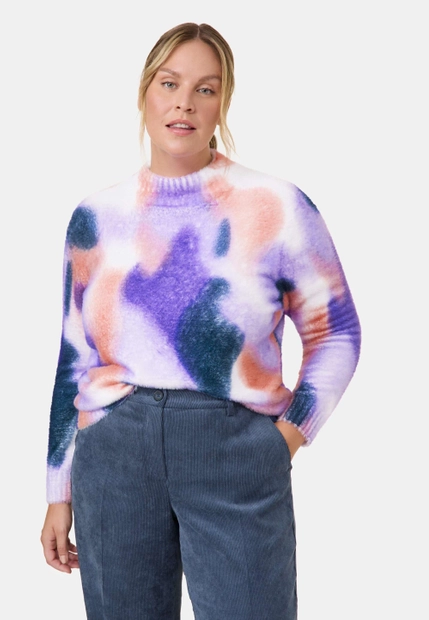 PÓLGOLF DAMSKI Z NADRUKIEM SAMOON 572521-25513