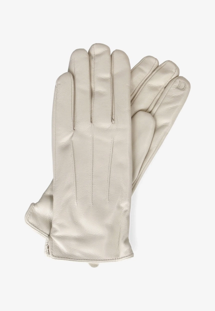 RĘKAWICZKI DAMSKIE Z MIĘKKIEJ SKÓRY EKOLOGICZNEJ DIANA & CO DND8631