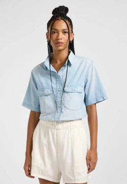 KOSZULA DAMSKA JEANS LEE  112363506