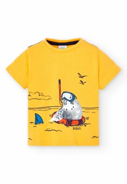 T-SHIRT DZIECIĘCY Z KOLEKCJI BOBOLI 396042A