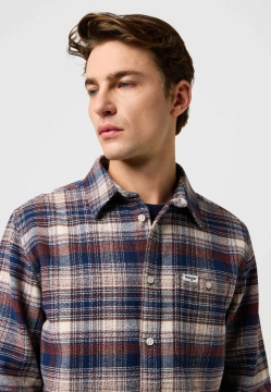 KOSZULA MĘSKA W KRATĘ WRANGLER 112371556