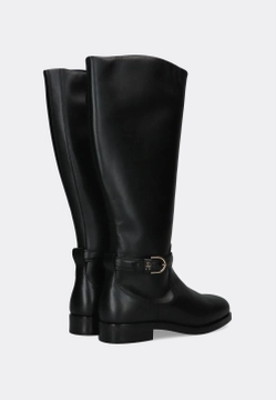 SKÓRZANE KOZAKI DAMSKIE TOMMY HILFIGER FW0FW07484