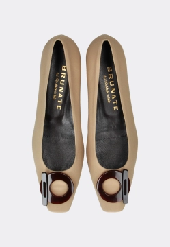 CZÓŁENKA DAMSKIE BRUNATE 32294