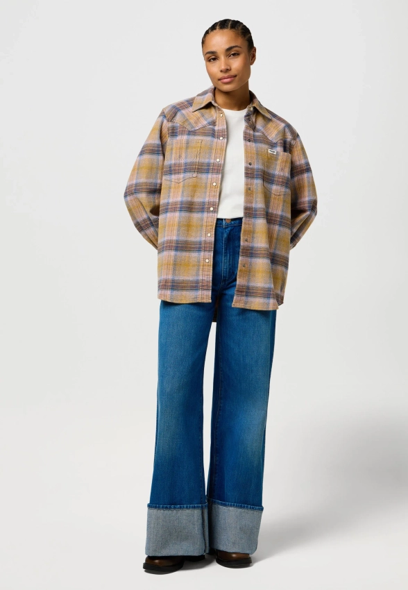 KOSZULA DAMSKA W KRATĘ WRANGLER 112372390