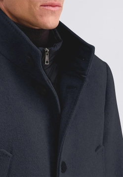 PŁASZCZ MĘSKI Z DOMIESZKĄ WEŁNY PIERRE CARDIN C8 10195 0105