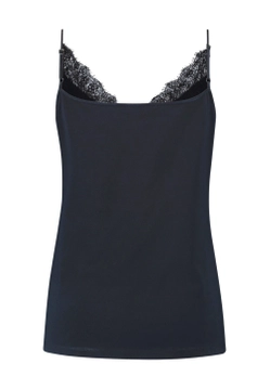 ZWIEWNY TOP DAMSKI Z KORONKOWYM OBSZYCIEM GERRY WEBER 977046-35033