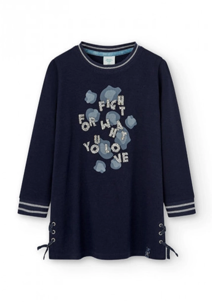 SUKIENKA DZIEWCZĘCA Z OZDOBNYM WIĄZANIEM BOBOLI 455082