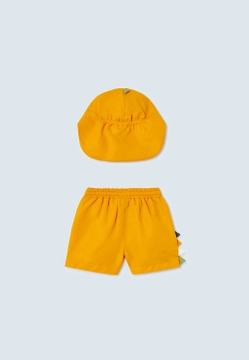 KOMPLET CHŁOPIĘCY 2-CZĘŚCIOWY KĄPIELOWY Z NADRUKIEM MAYORAL 1642