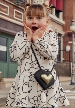 SUKIENKA DZIEWCZĘCA W SERDUSZKA Z TOREBKĄ MAYORAL  4931