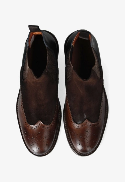 SKÓRZANE SZTYBLETY MĘSKIE EXTON 445