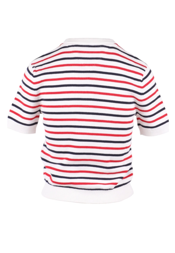 SWETER DAMSKI Z KRÓTKIM RĘKAWEM TOMMY JEANS DW0DW19336