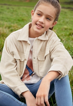 BAWEŁNIANA KOSZULA SZTRUKSOWA DZIEWCZĘCA MAYORAL 7174