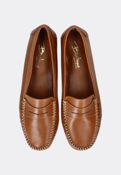 SKÓRZANE MOKASYNY DAMSKIE BERTONE 319