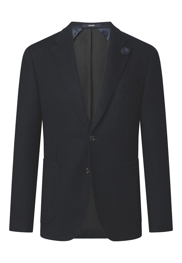 DZIANINOWA JEDNORZĘDOWA MARYNARKA MĘSKA Z DOMIESZKĄ WEŁNY HOVEREST JOOP! 30048824