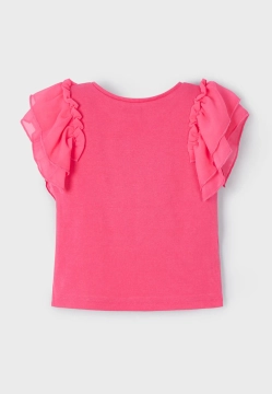 Koszulka dziewczęca z nadrukiem Mayoral 3013