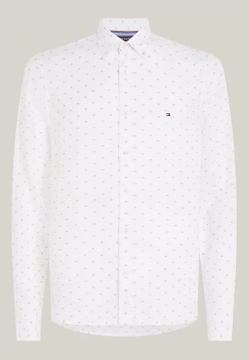 LNIANA KOSZULA MĘSKA Z DŁUGIM RĘKAWEM TOMMY HILFIGER MW0MW34615