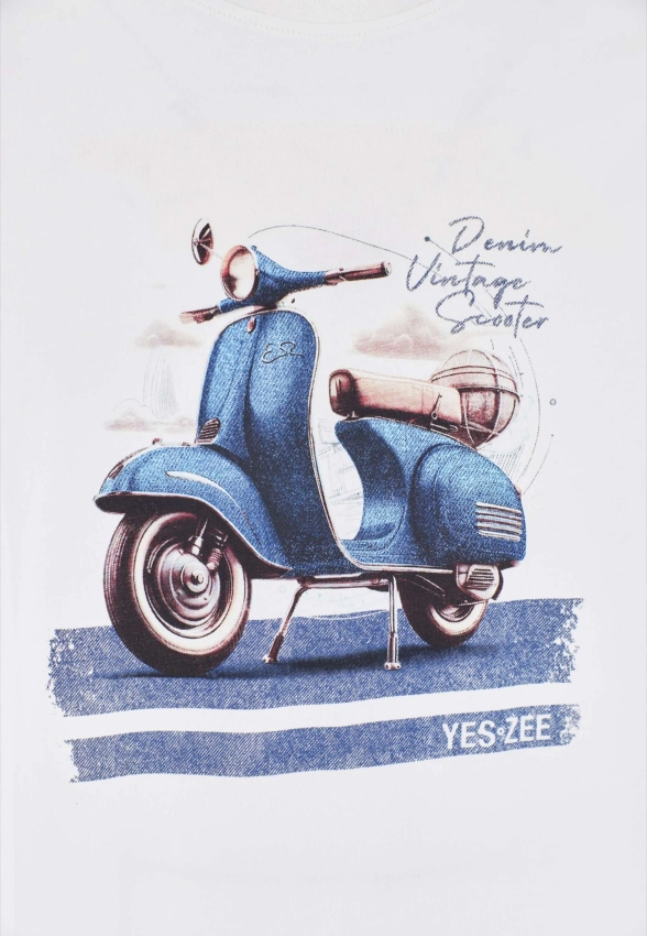 T-SHIRT MĘSKI YES ZEE T728 SG02