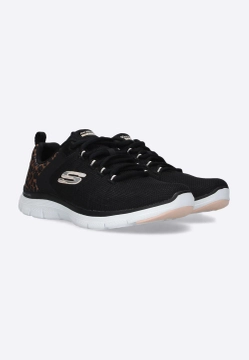 SNEAKERSY DAMSKIE SZNUROWANE SKECHERS 149582BKLD
